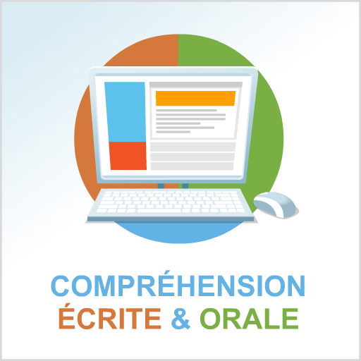 Test 2 modules de compréhension écrite, compréhension orale arabe