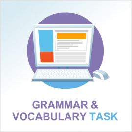 Test 1 English grammar & vocabulary task