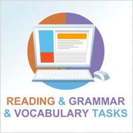 Double Test 2 modules de compréhension écrite, grammaire & lexique anglais